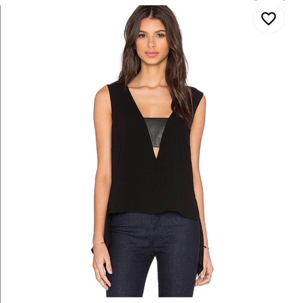 BCBG MAXAZRIA Sabrynna Sleeveless Top